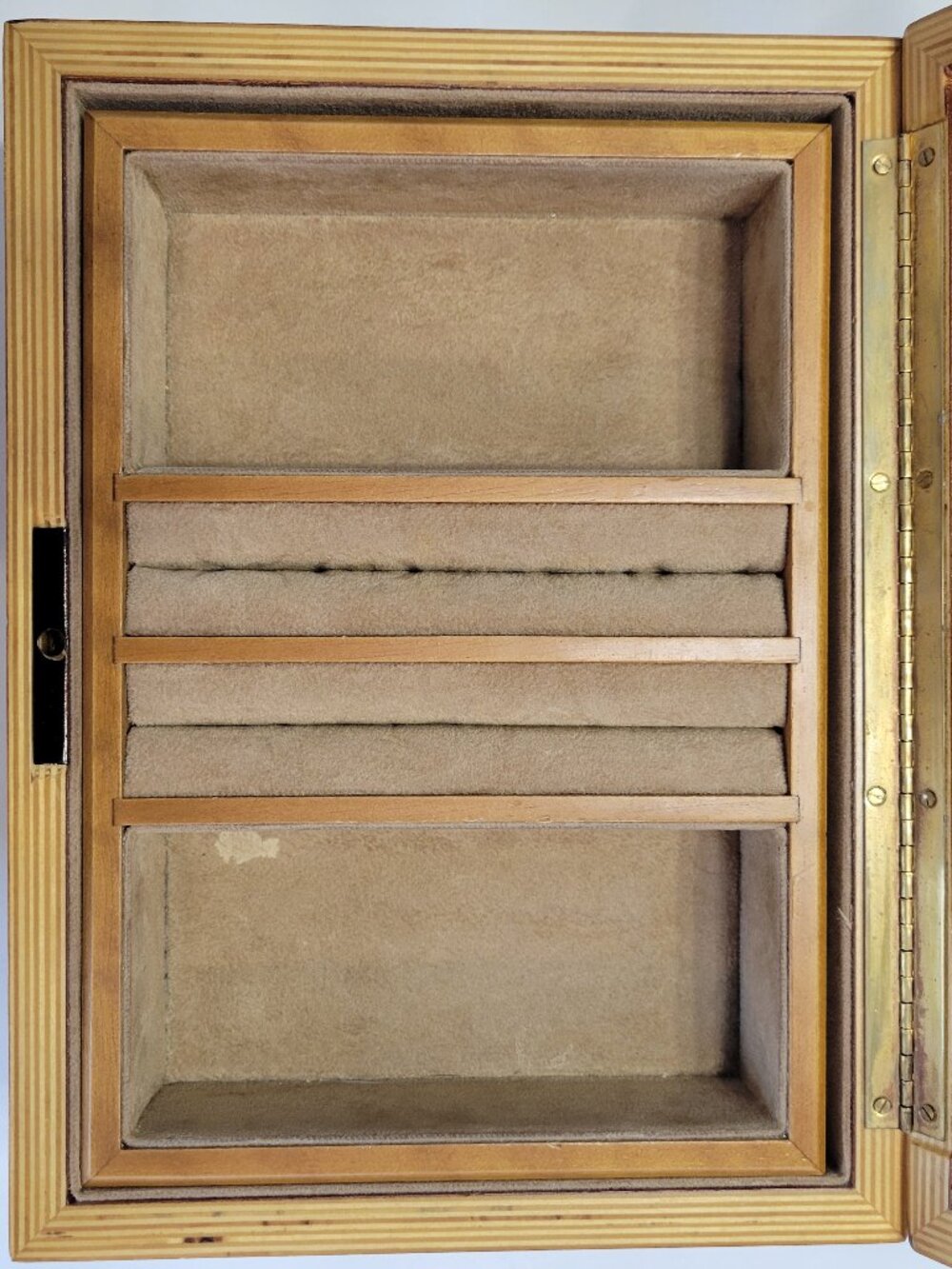 Agresti Vintage Luxury Jewelry Box Handcrafted of Briarwood in Florence, Italy - Picture 6 of 16